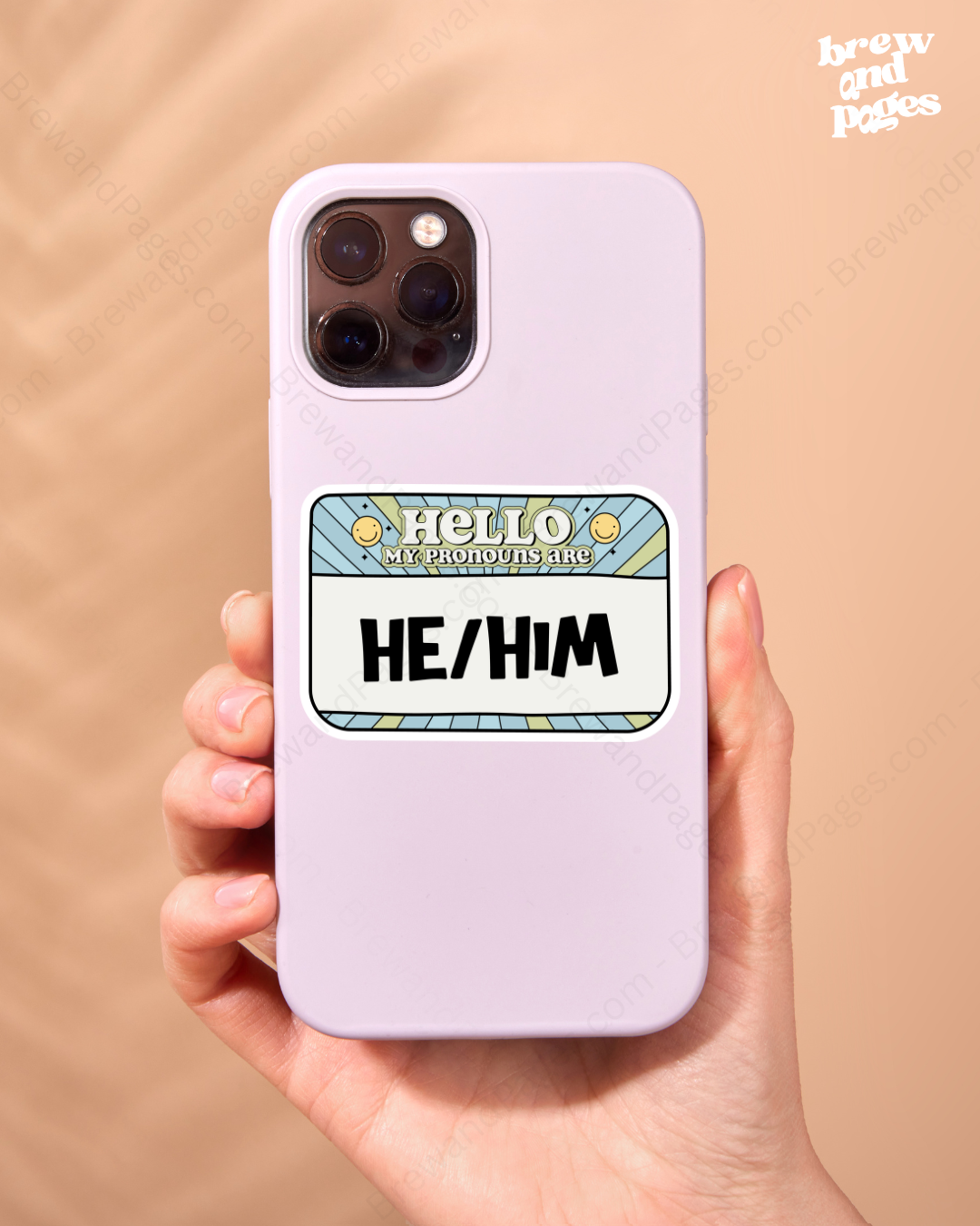 Pride Pronoun Stickers