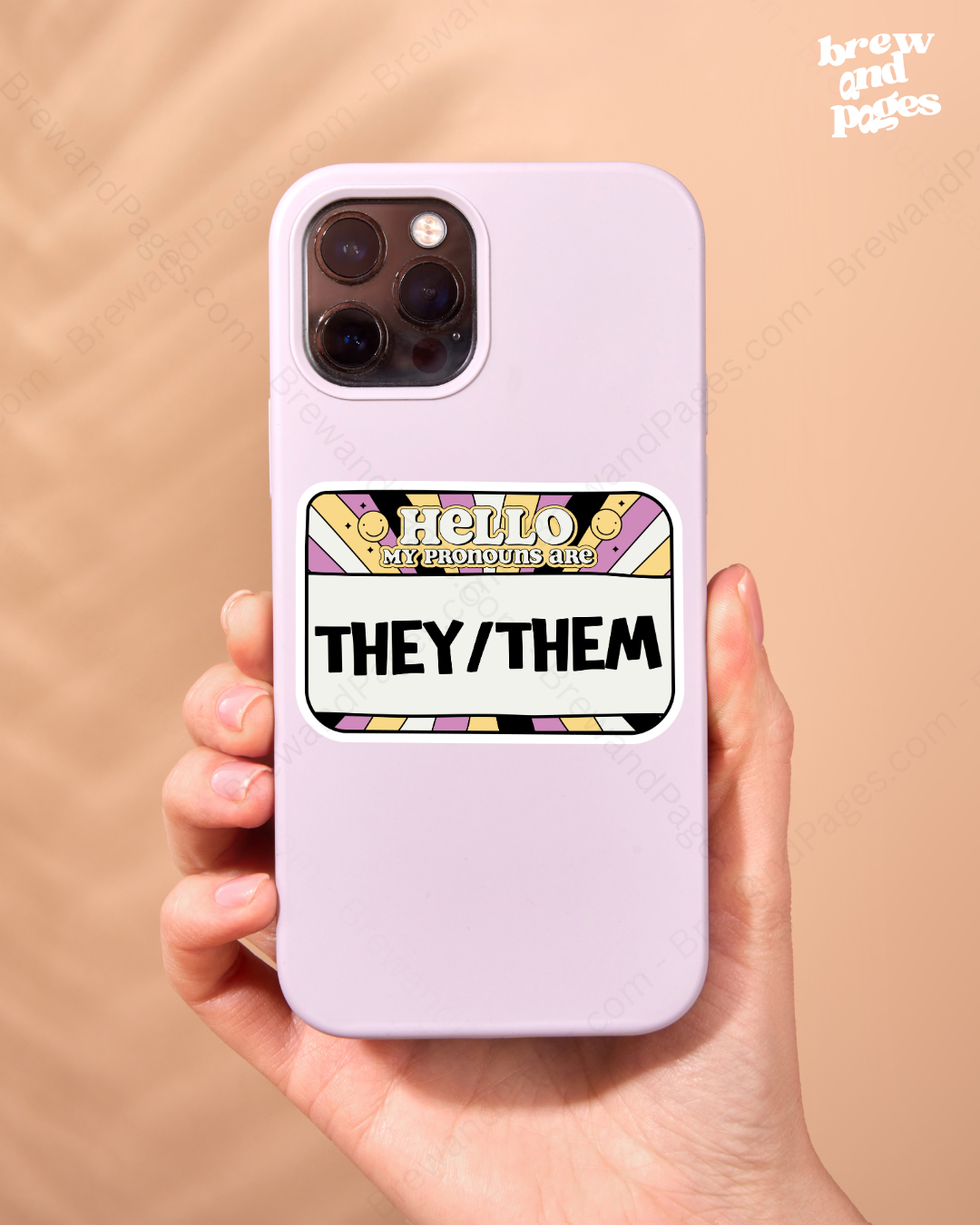 Pride Pronoun Stickers