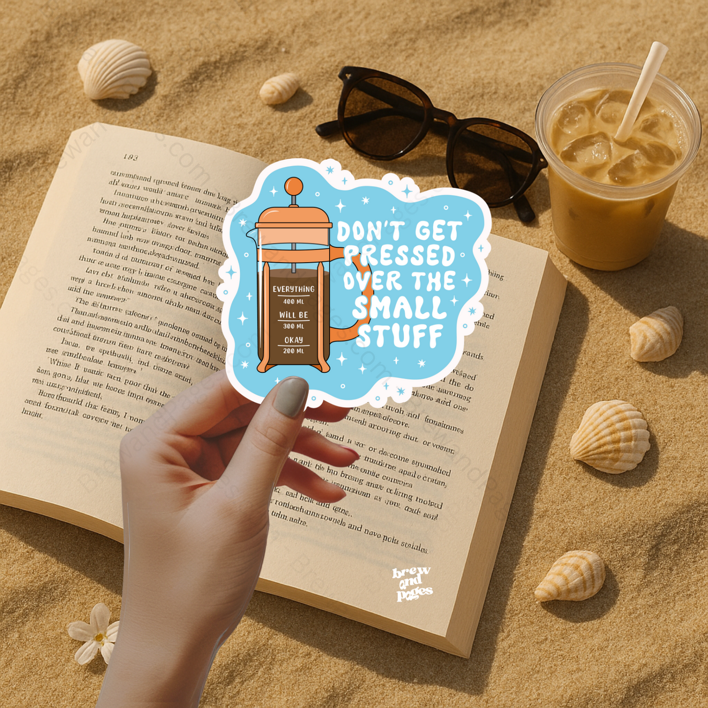 Espresso Mental Health Sticker