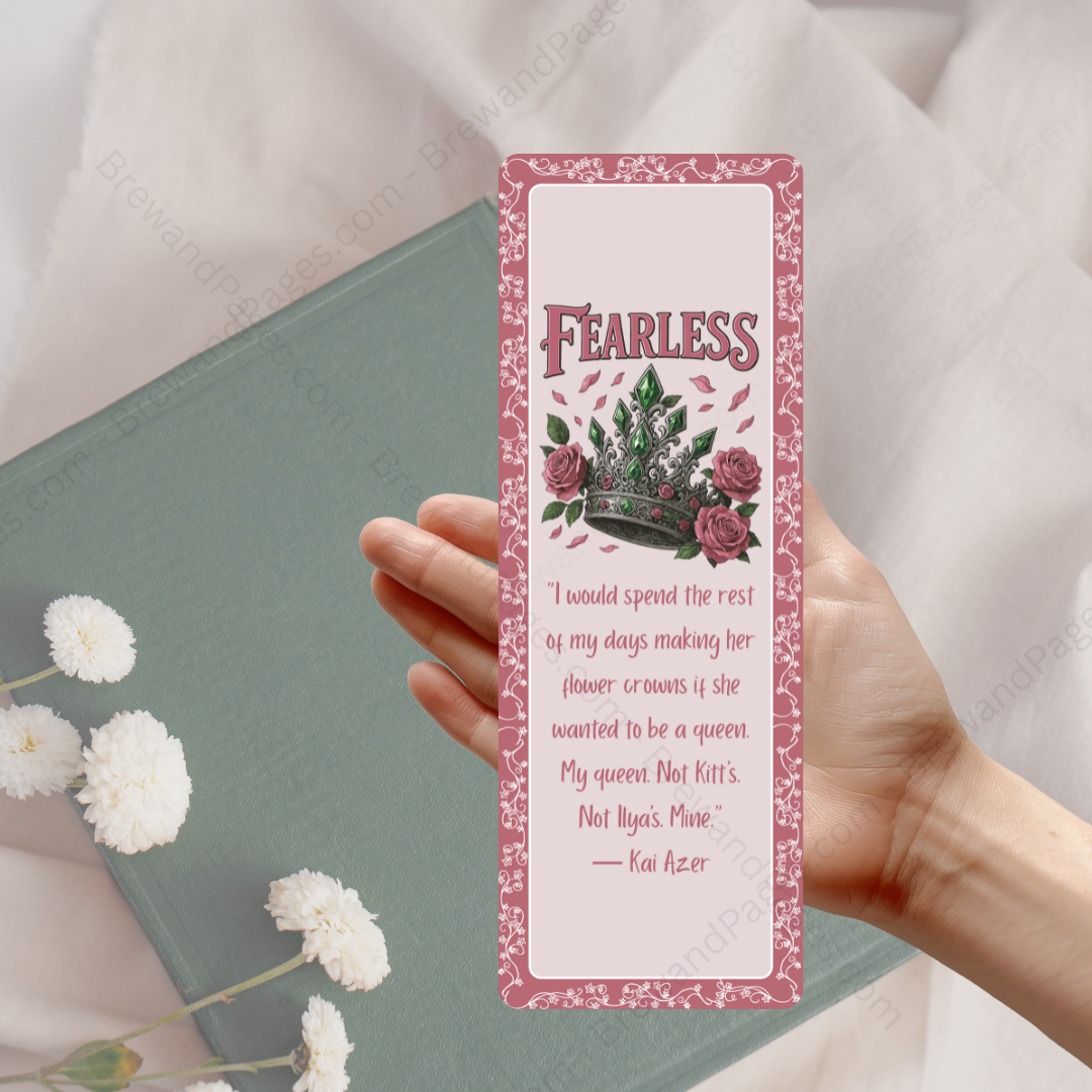 POWERLESS TRILOGY QUOTES BOOKMARK