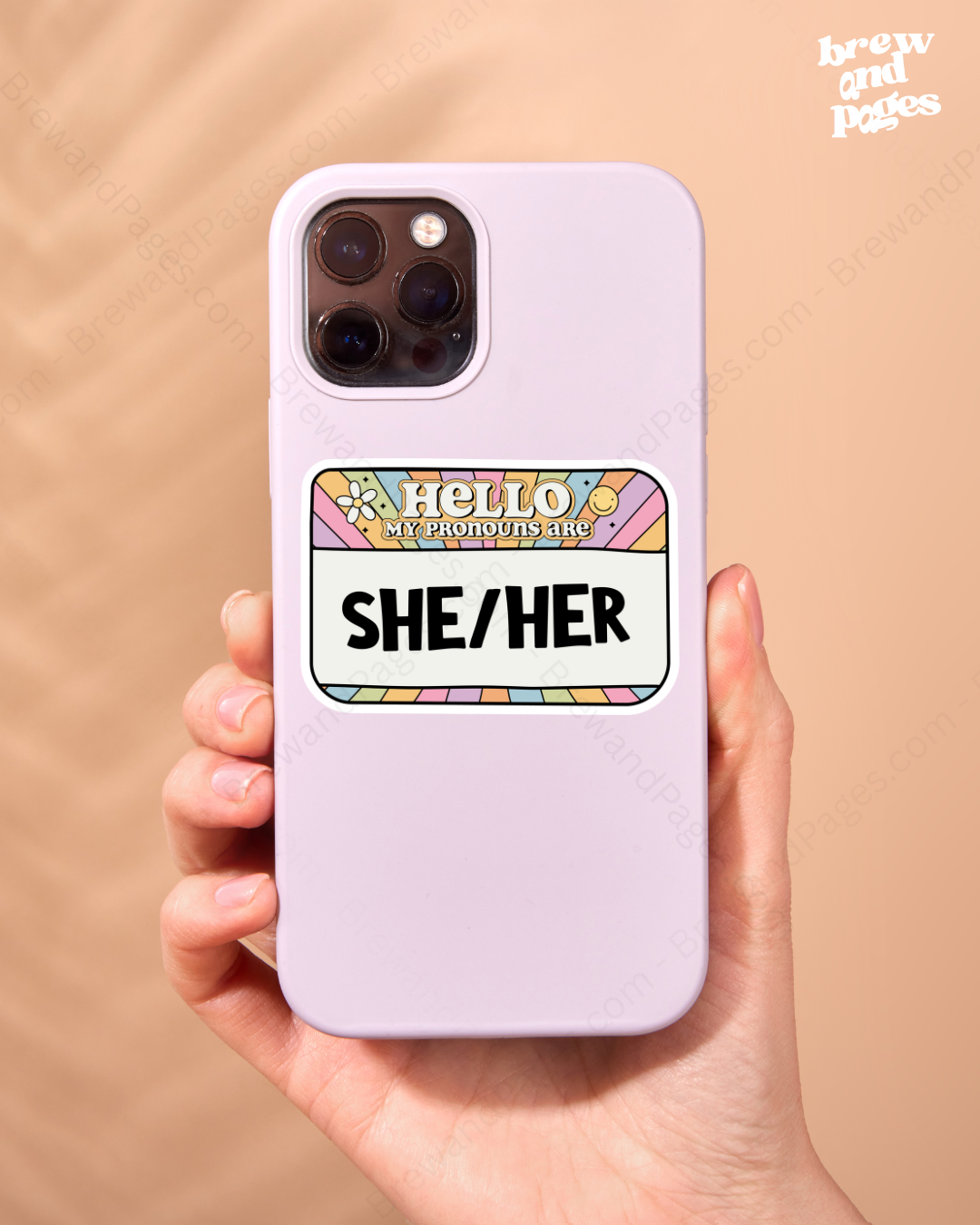 Pride Pronoun Stickers