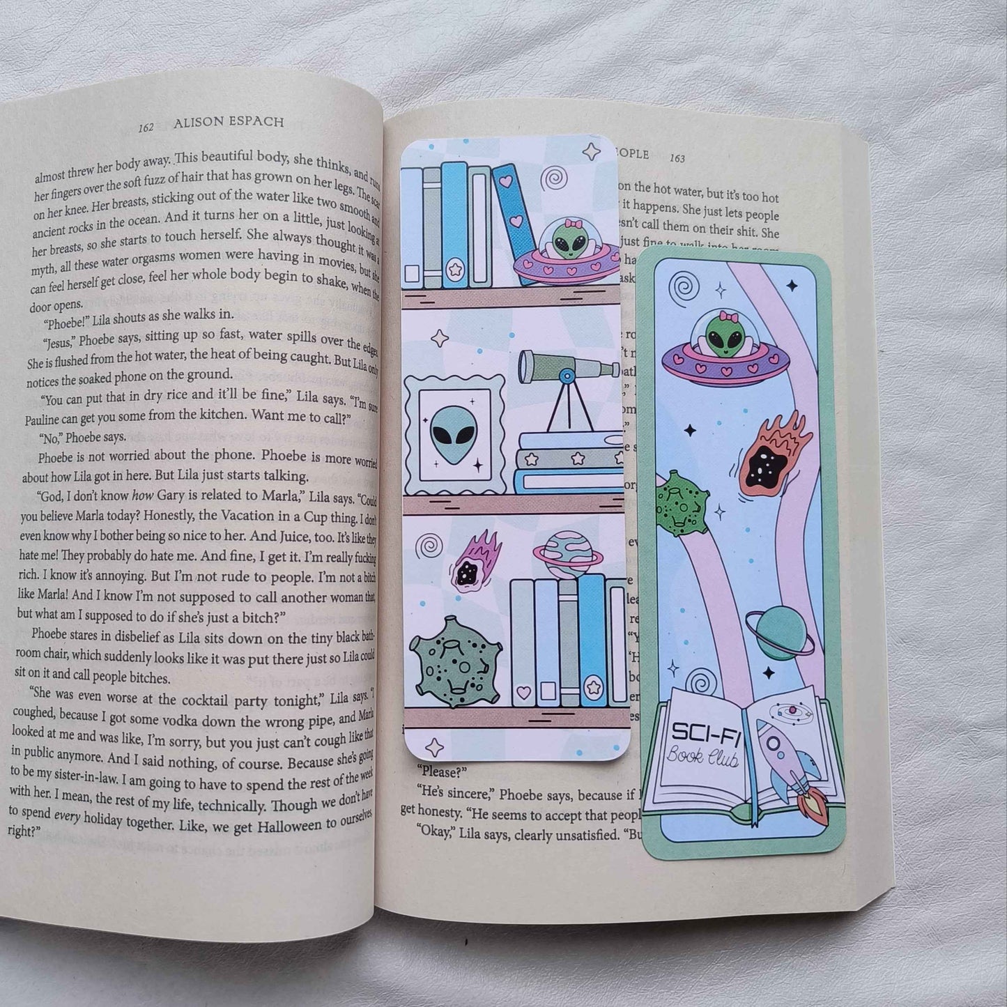 Sci-Fi Bookmark Bundle - Set of 2 Bookmarks