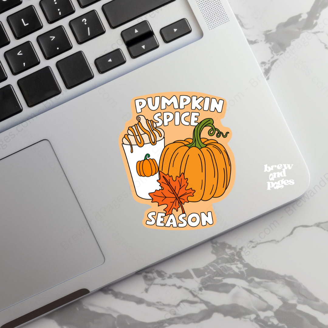 Pumpkin Spice Season - Perfect Fall Sticker