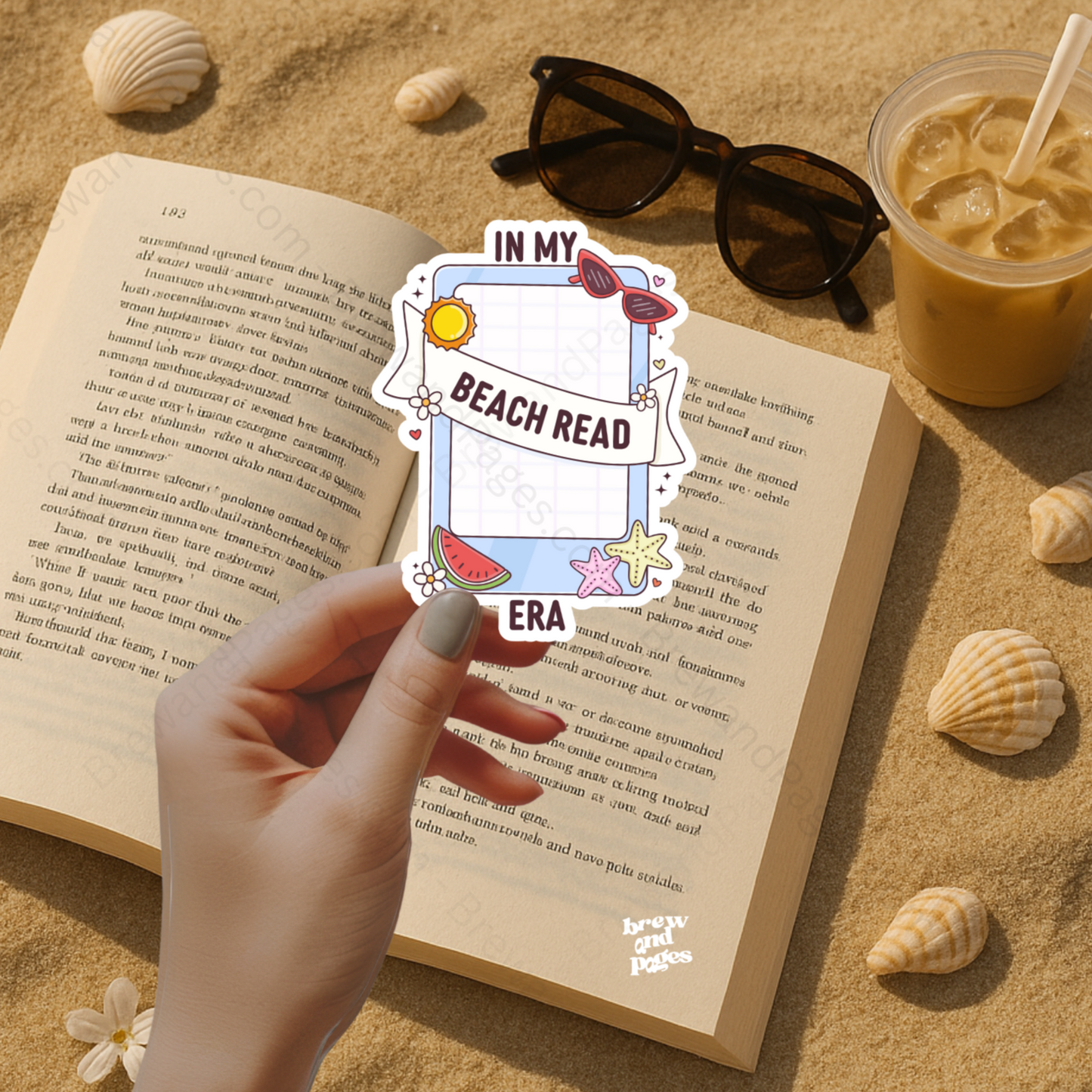 In my Summer Kindle Era - Sticker