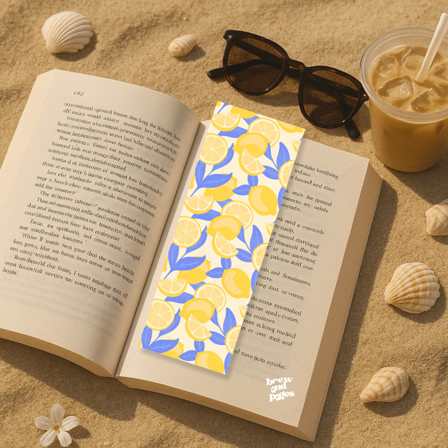 Lemon Lush – Summer Bookmark