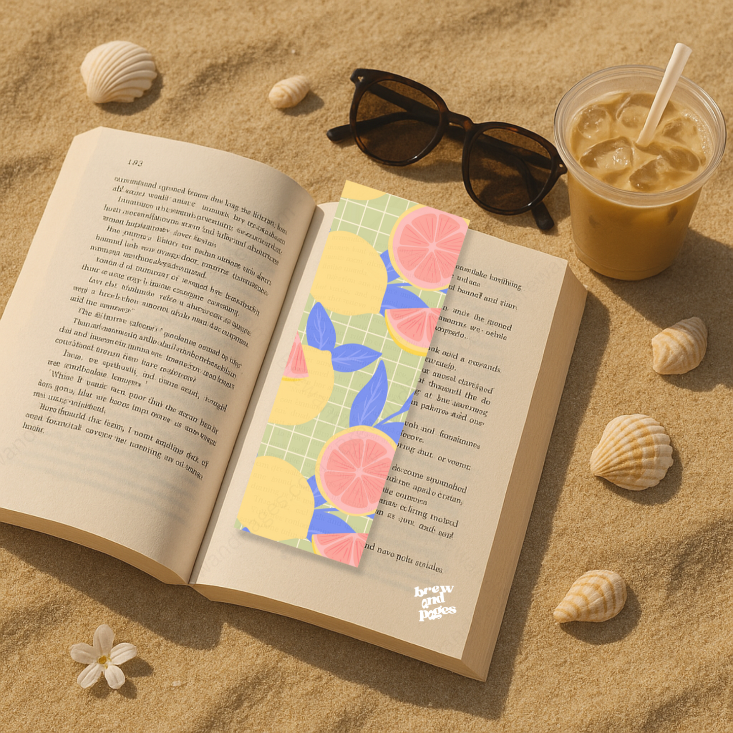 Zingy Citrus Summer Bookmark