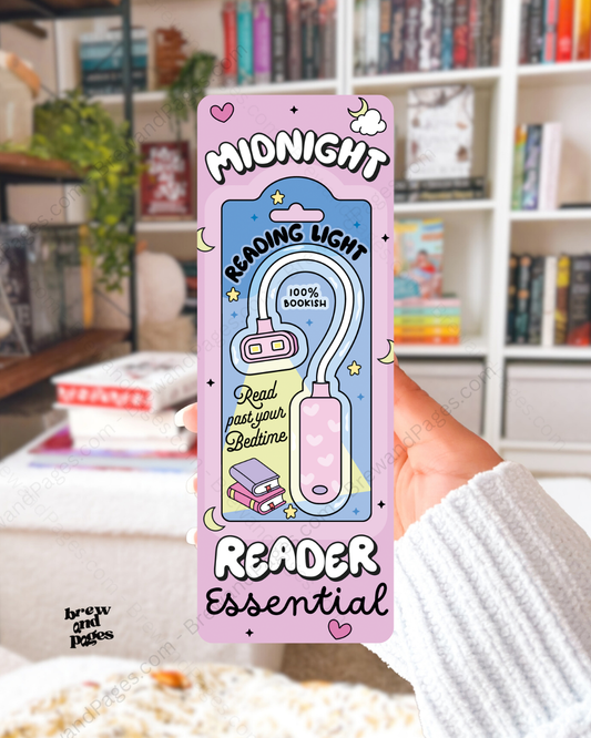 Midnight Reader Essential - Bookmark - Brew and Pages