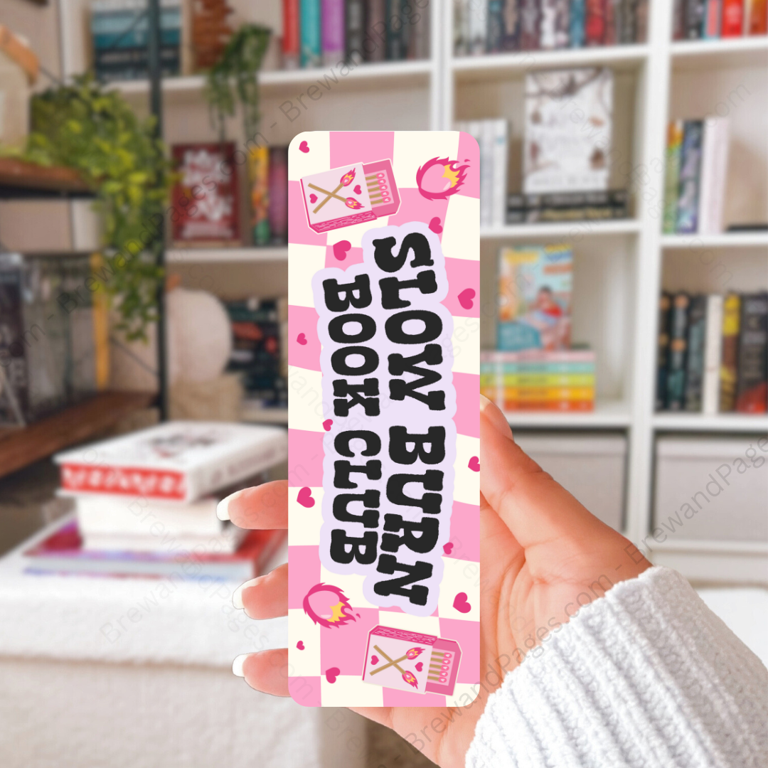 Slow Burn Book Club - Bookmark