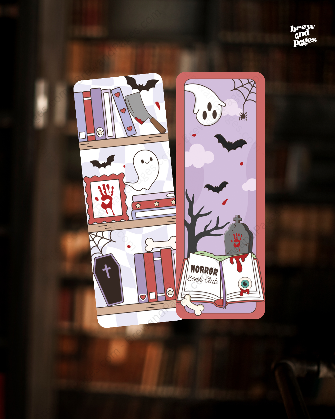 Horror Book Bundle - Set of 2 Bookmarks