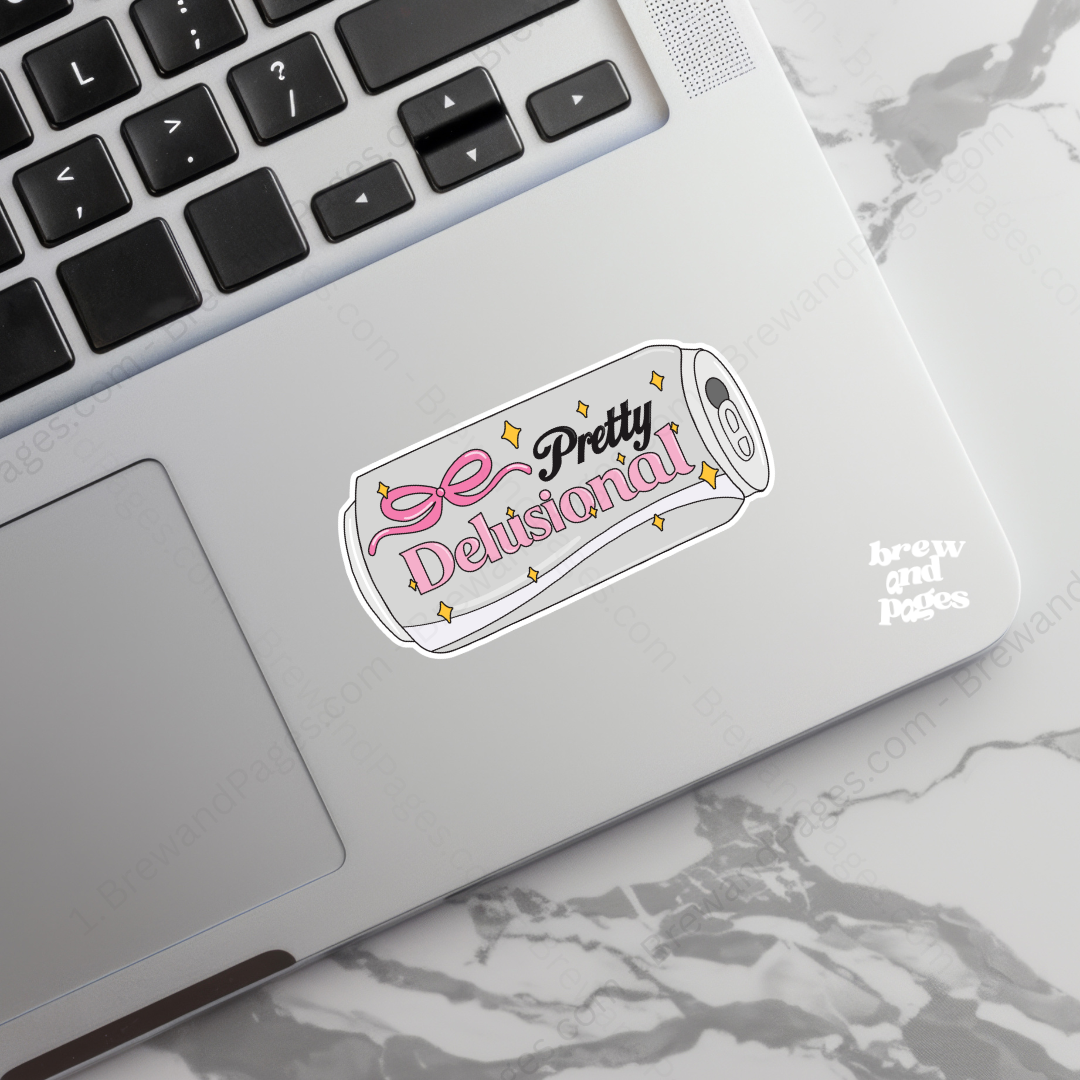 Pretty Delusional - Diet Coke Sticker