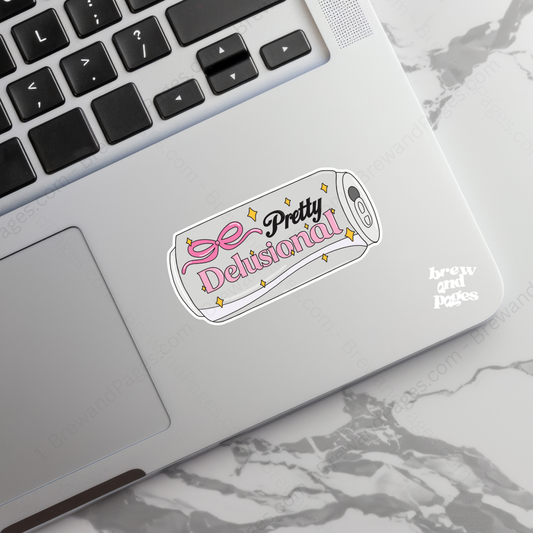 Pretty Delusional - Diet Coke Sticker