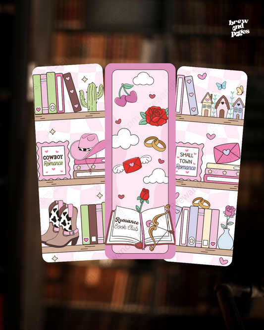 Romance Bookmark Bundle – Set of 3 Bookmarks