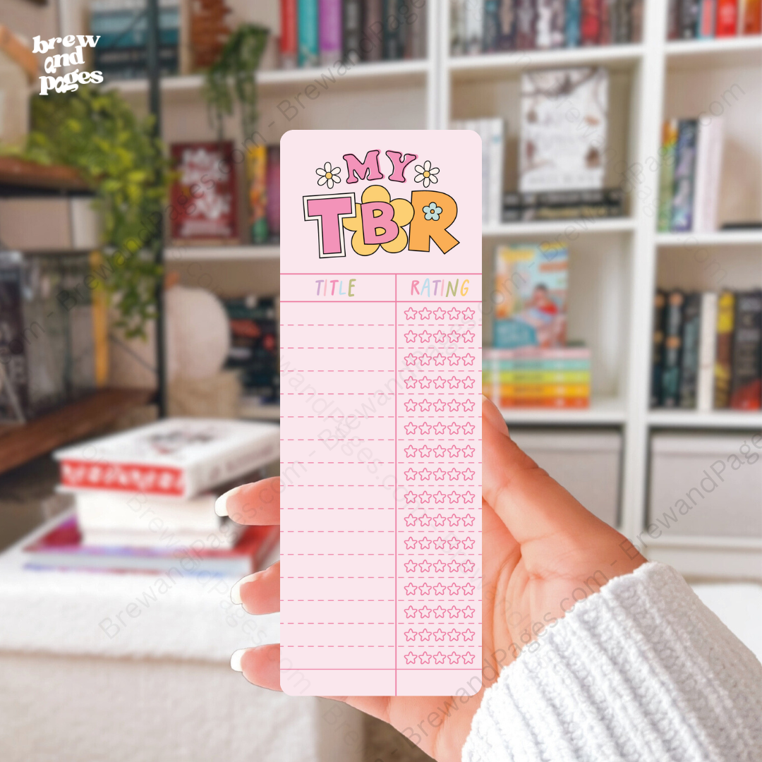 My TBR Log - Bookmark