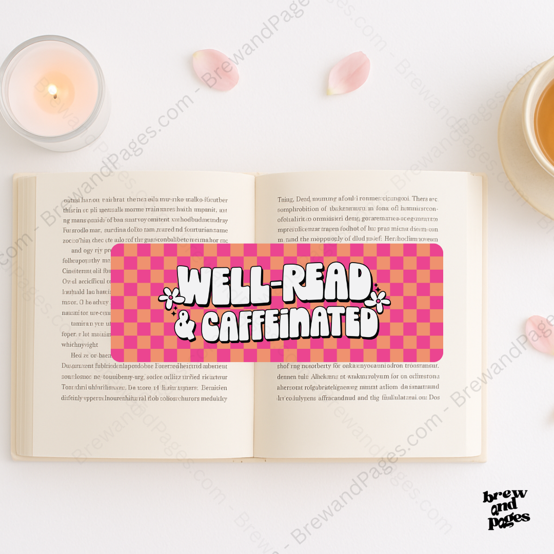 Well-Read & Caffeinated - Bookmark