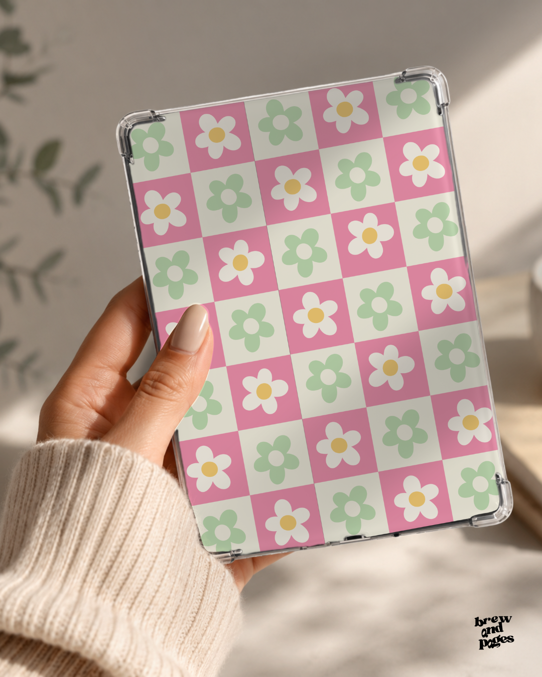Abstract Blooms - Kindle Insert - Brew and Pages