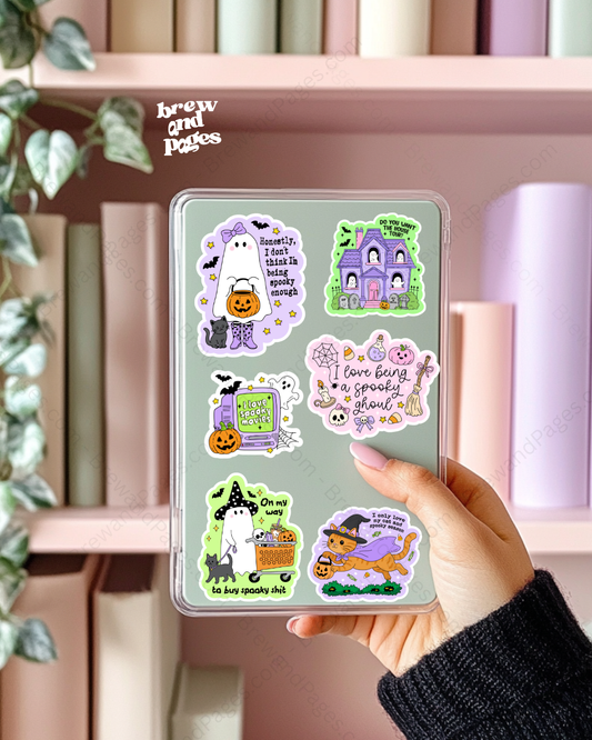 Spooky Season Sticker Set - Perfect sticker for Halloween & Spooky season