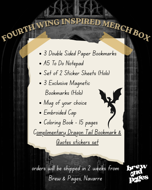 Fourth Wing Inspired Merch Box