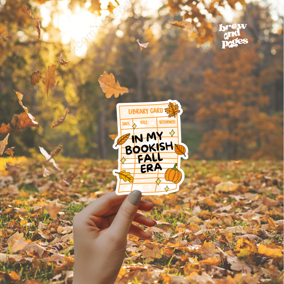 In My Bookish Fall Era - Sticker
