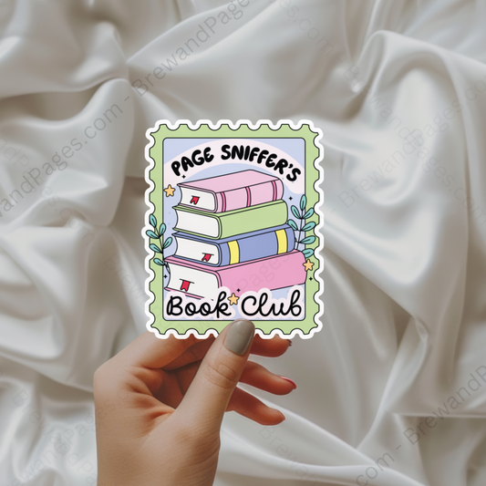 Page Sniffers Book Club - Sticker