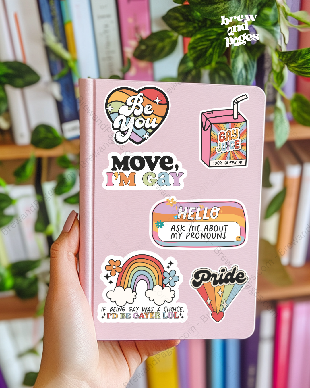 Proud and Loud – Pride Sticker Set (6 Stickers)