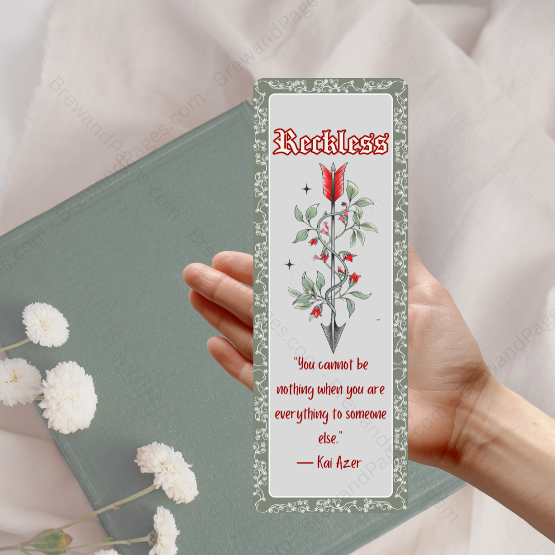 POWERLESS TRILOGY QUOTES BOOKMARK