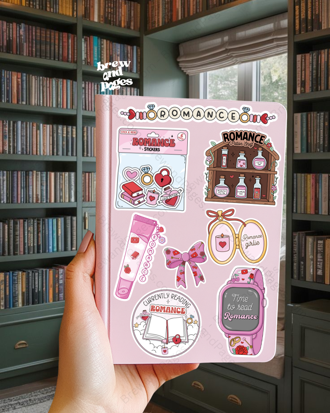 Ultimate Romance Sticker Set - Set of 20 stickers