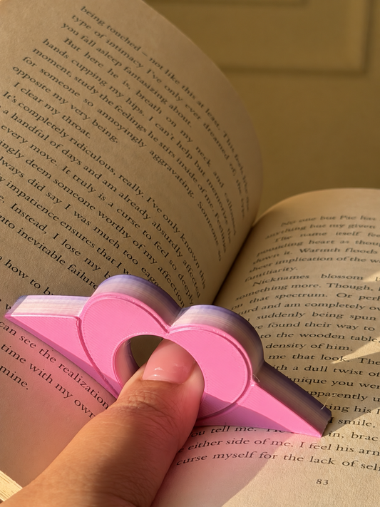 Heart Book Page Holder