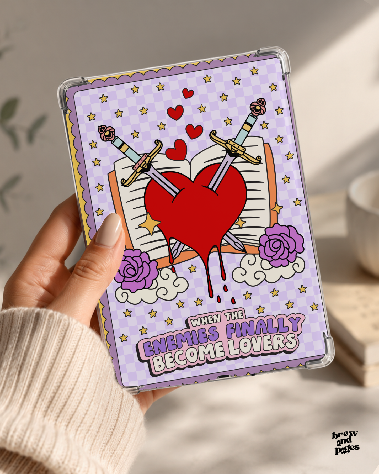 When the Enemies Finally Become Lovers - Kindle Insert - Brew and Pages
