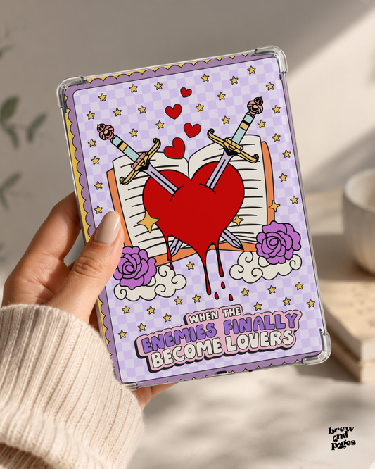 When the Enemies Finally Become Lovers - Kindle Insert - Brew and Pages